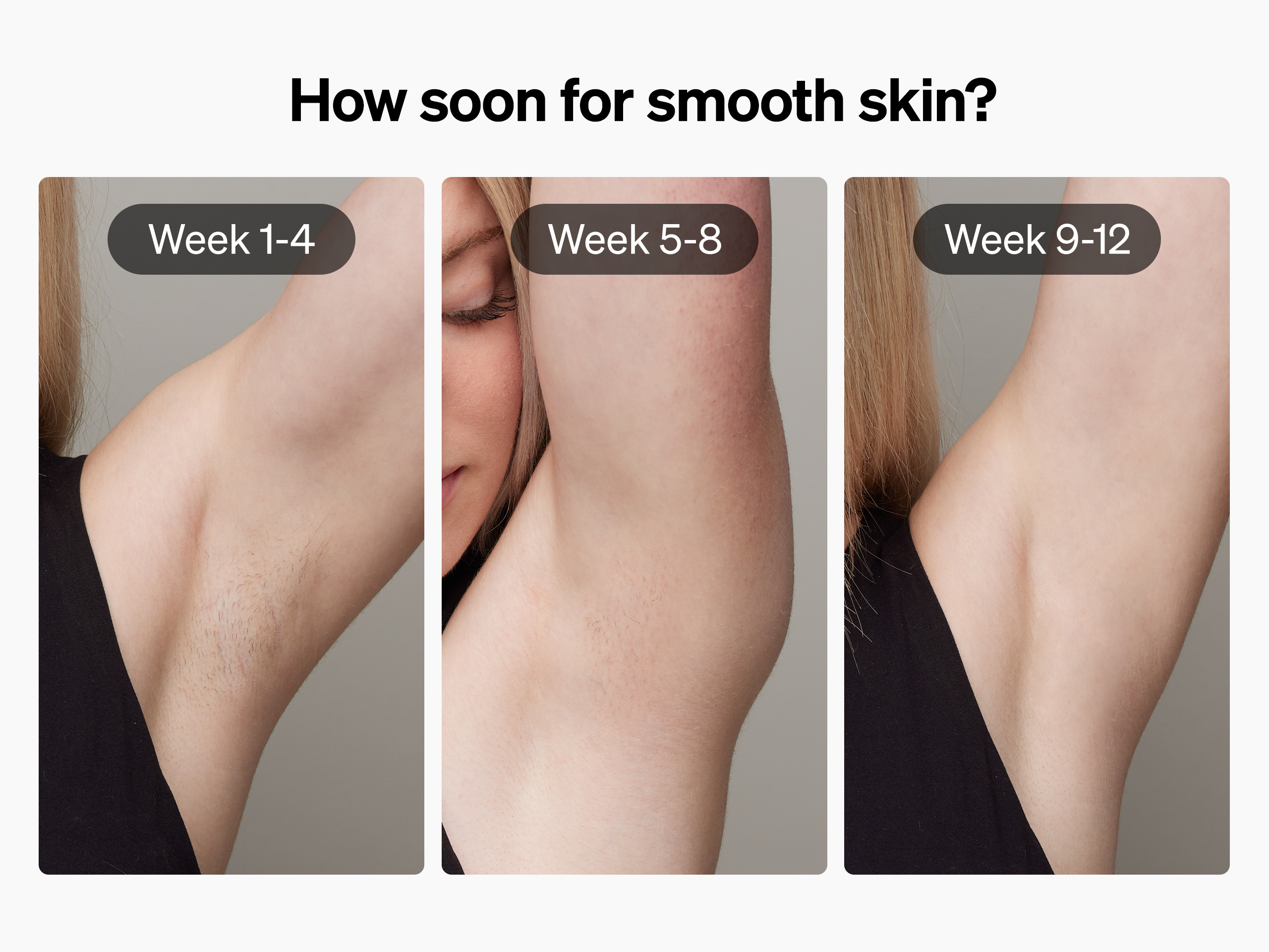 Ulike Sapphire Air+ IPL Hair Removal Handset.